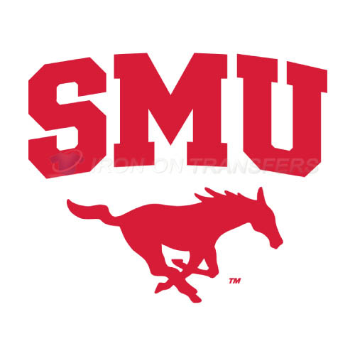 Southern Methodist Mustangs Iron-on Stickers (Heat Transfers)NO.6302